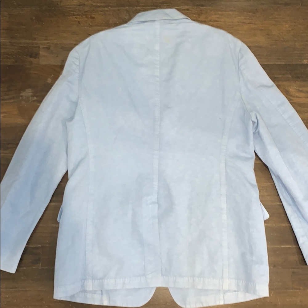 Burberry powder blue blazer/sports jacket - Picture 3 of 8